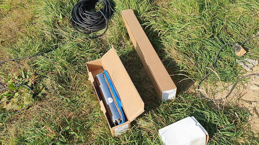 Pompa głębinowa - ile od dna